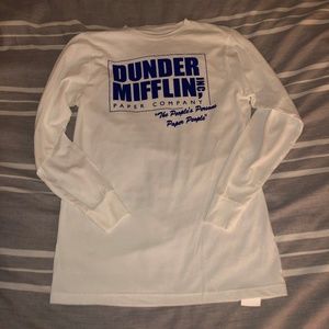 Dunder Mifflin Long Sleeve T-Shirt The Office